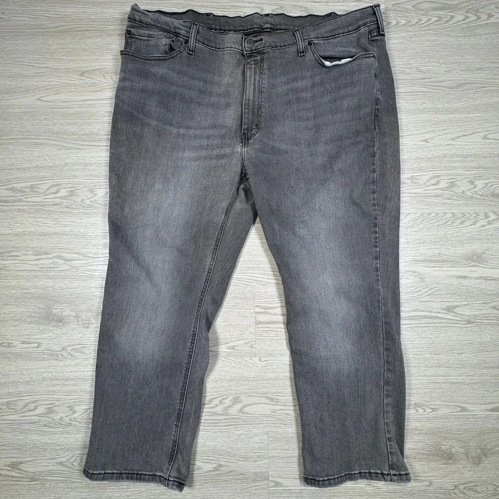 Levi's Men's Jeans‎ 541 Athletic Taper Gray W46 L29 Stretch Denim Five Pocket